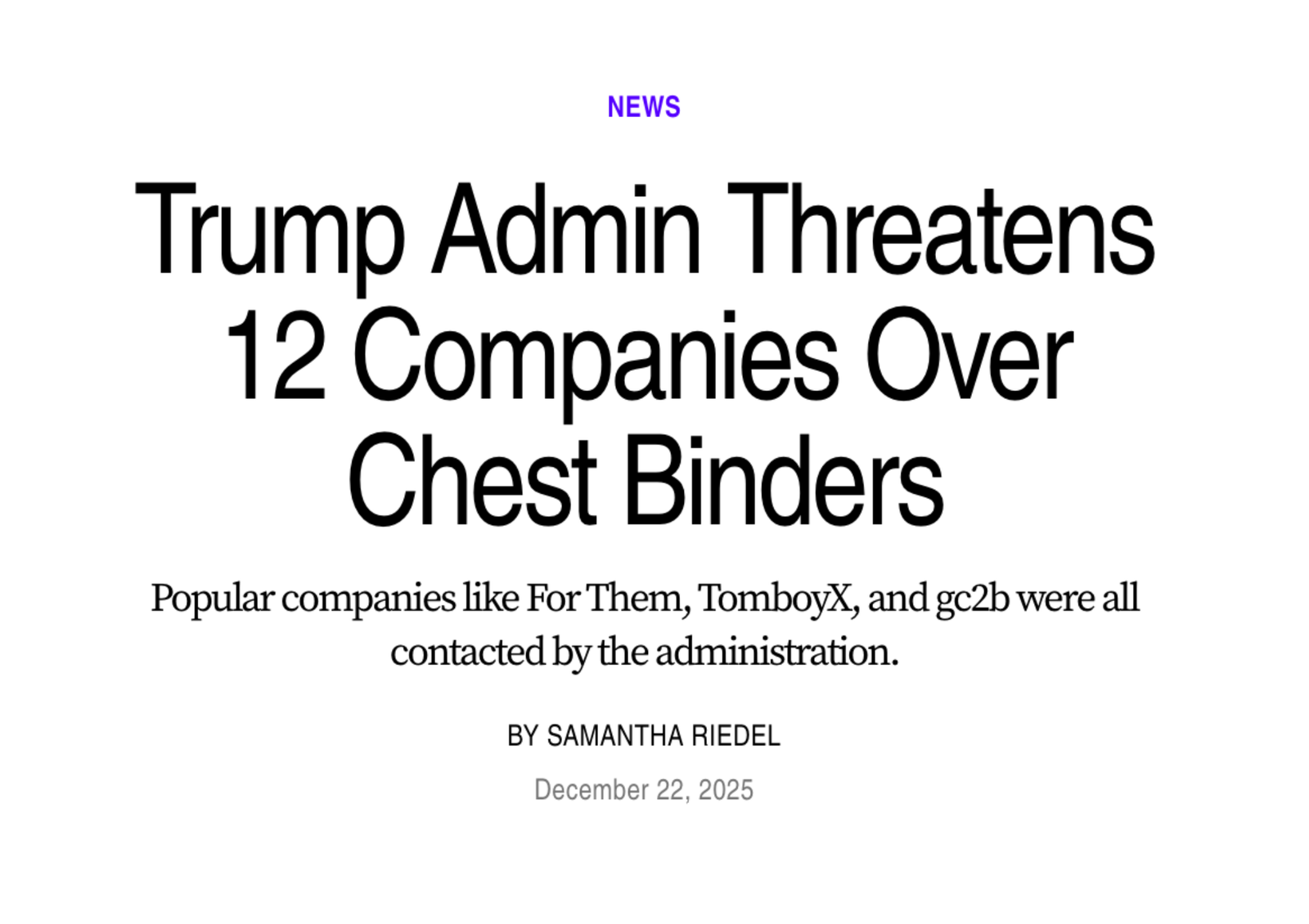 What the Latest Federal Policy Changes Mean for Trans Health Care in the US