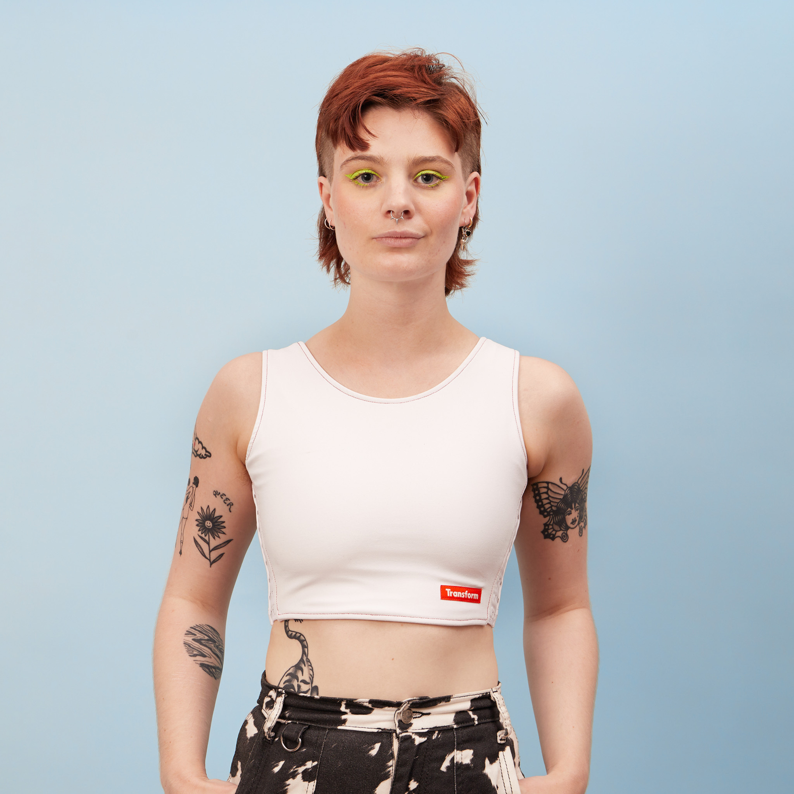 Chest Binder Crop Adjustable — Transform USA