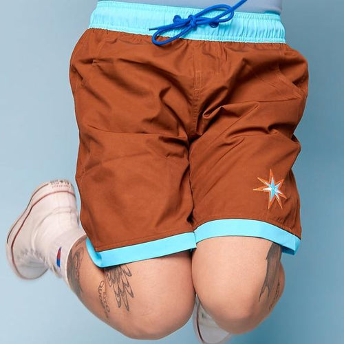 Quick Drying Swim Shorts - front view